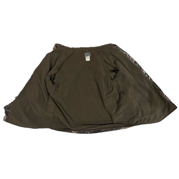 Drake Waterfowl Mossy Oak Camo Button Front Shirt Jacket Men Size 2XL - Picture 3 of 10